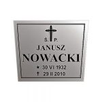 Plakietka Janusz Nowacki